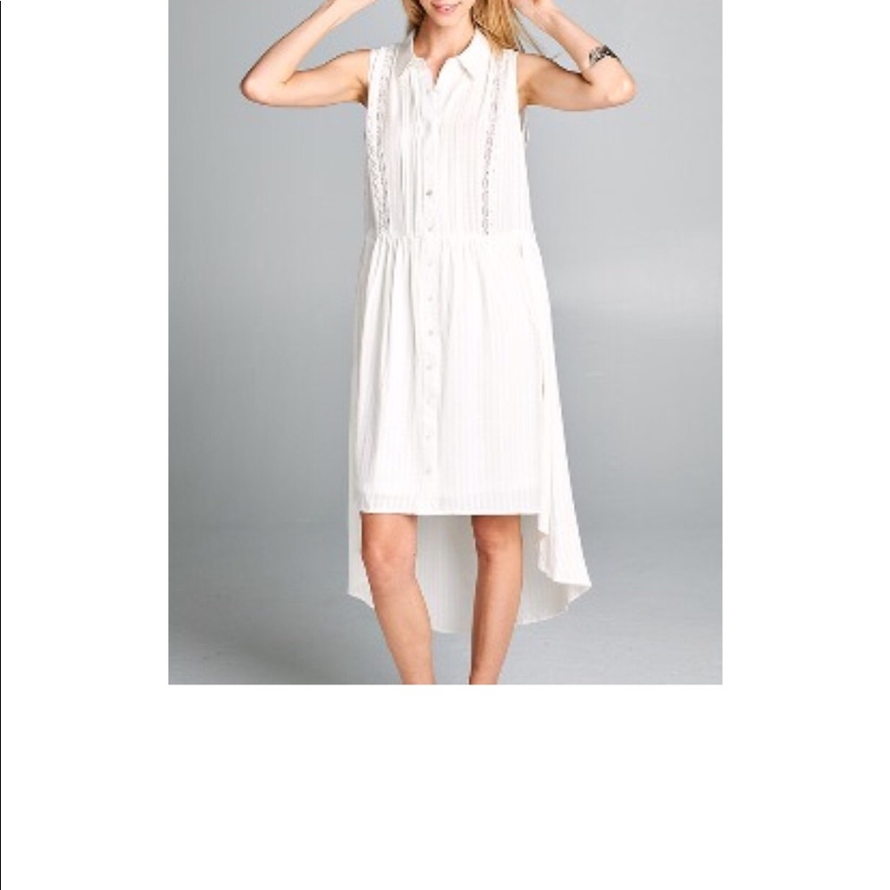 Hi Lo Shirt Casual Dress